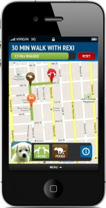 iphone dog walking tracking mobile app